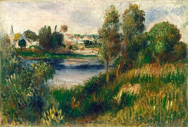 Paysage à Vétheuil